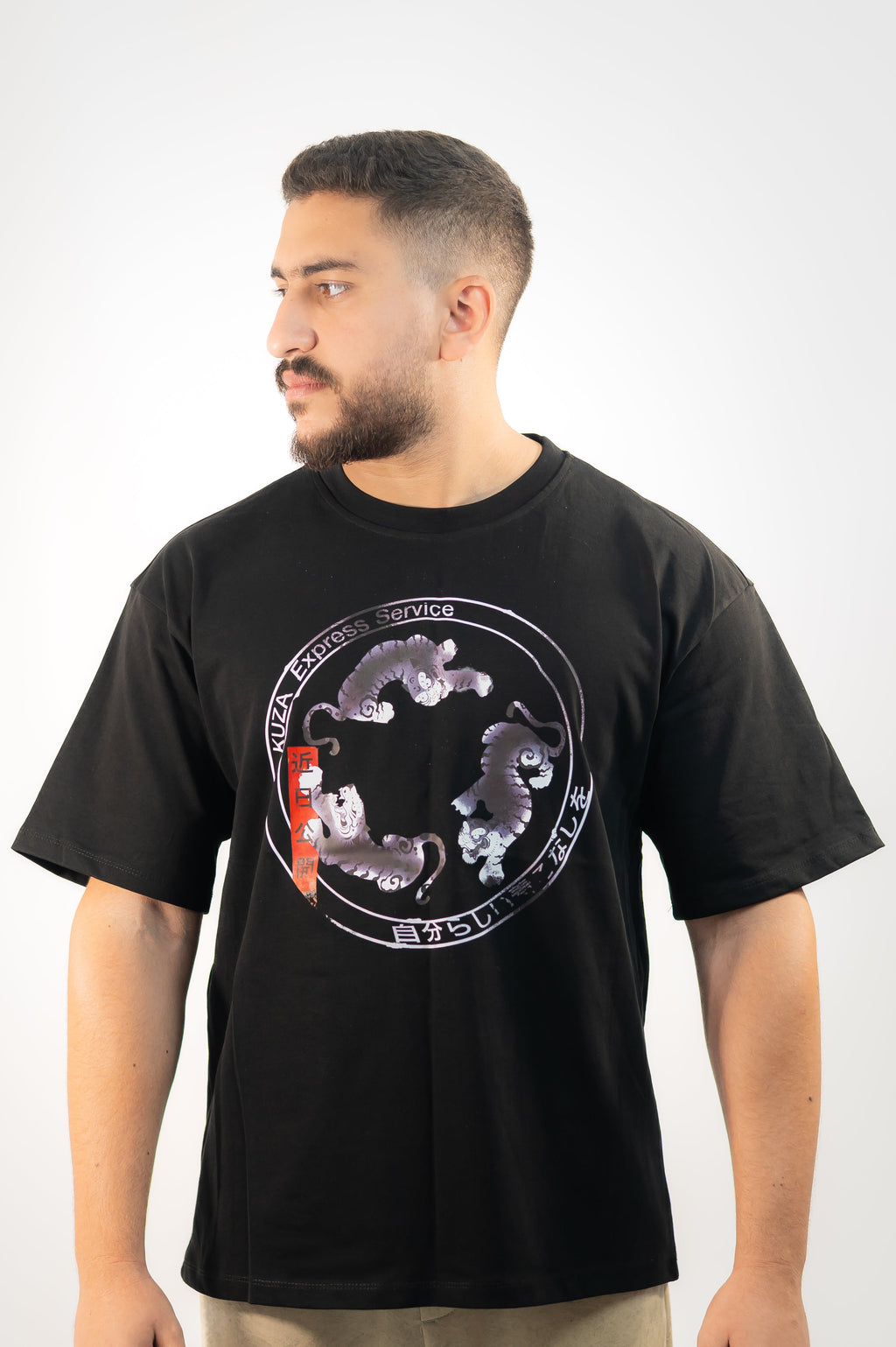 KUZA STAMP OVERSIZED TEE